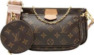 Louis Vuitton Brown Monogram Canvas Multi-Pochette Accessoires (Authentic Pre-Loved)