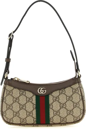Gucci Beige Polyethylene Crossbody Womens Bag