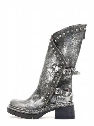 A.S.98 Womens Easton Boot In Antique Silver