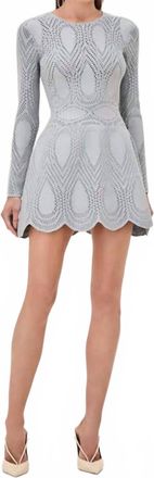 Alexis Vienna French Dress In Grey