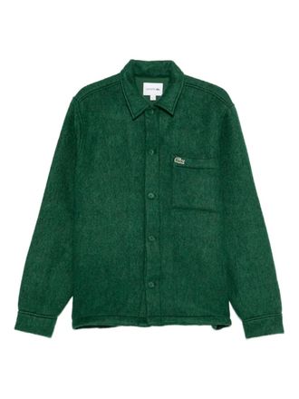 Lacoste Camicia con applicazione - Verde