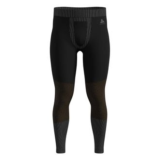 Odlo Fundamentals Performance Warm Long Bottoms - - Sport - Uomo - Nero - M