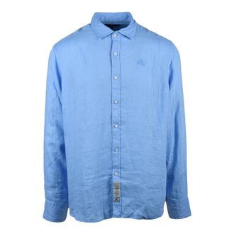 La Martina Casual Overhemden - Heren - Casual Overhemden - Blauw - 2XL - Overhemden