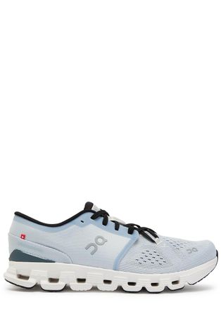On Cloud X4 Mesh-knit Sneakers - Grey - 12 (IT46 / UK12)