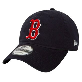 New Era Mens Boston Sox 9Forty League Cap In Navy/red