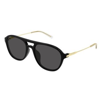 Gucci Aviator Zonnebril - Heren - Zonnebrillen - Zwart - 57 MM - Accessoires