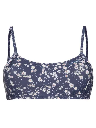 Protest Bade-Shirt PROTEST Bikini Top MIXELIF, Damen, Gr. XS, EURO, blau (deep seablau), Obermaterial: 80% Polyamid PA. 20% Elasthan EL., Bikini-Oberteile Bad