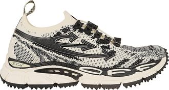 Off-white Sand Ow Be Right Back Knit Sneakers