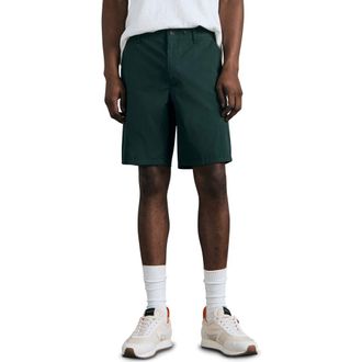 Rag & Bone Perry Paperweight Cotton Blend Chino Shorts in Forest at Nordstrom Rack, Size 29