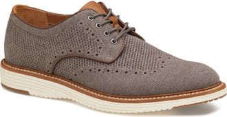 Johnston & Murphy Upton Knit Wingtip in Gray at Nordstrom, Size 10.5