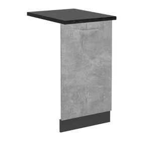 Vicco Tapa Del Lavavajillas R-line, Hormig&oacute;n, 45 Cm, Et Antracita