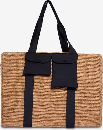 Eres Flecht-Shopper aus Bast Voyageur