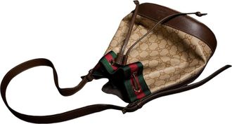 Gucci (WMNS) Gucci Venice Small Bucket Bag Sand Brown A002GW-FAF79-8547