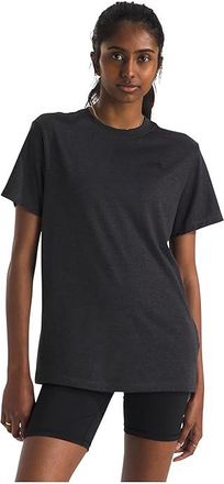 The North Face Short Sleeve Tri-Blend T-Shirts Womens Short Sleeve Pullover TNF Dark Grey Heather : 2XL, Cotton/Lyocell/Polyester
