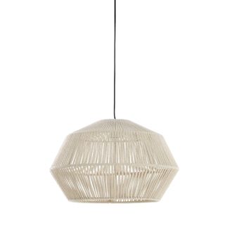 Light & Living L&aacute;mpara Colgante - Deya - Beige - Yute - L&aacute;mpara - Light&living