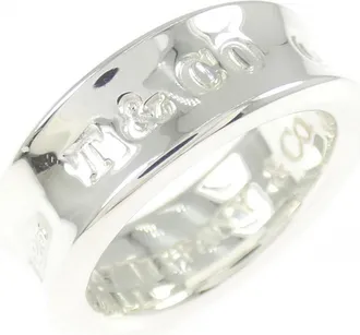 Tiffany & Co. Silver 925 Band Ring (Pre-Owned)