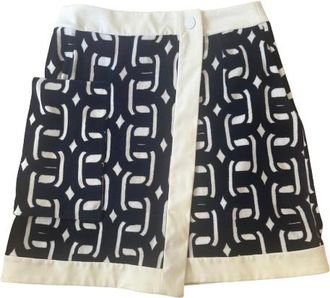 Herm&egrave;s Vintage Wrapover Skirt Size XS