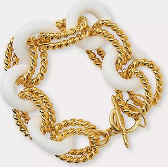 Lilly Pulitzer Kenneth Jay Lane Link Bracelet