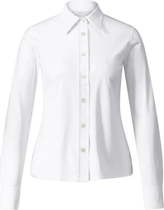 Caliban Camicia Slim-Fit - - Blouses & Shirts - Donna - Bianco - S