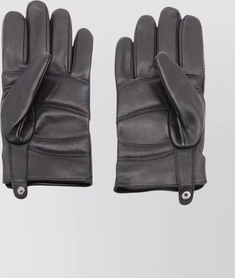 Maison Margiela quilted gloves featuring elasticated cuffs