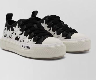 Amiri star embellished low top sneakers with pull tab