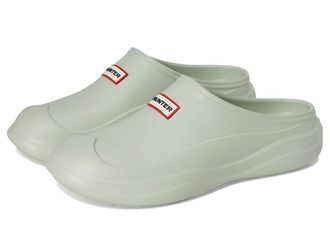 Hunter Elana Womens Flat Shoes Light Green : 5 M, Vinyl