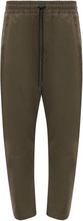 Isabel Benenato Slim Fit Casual Broek - Heren - Straight fit broeken - Groen - L - Broeken