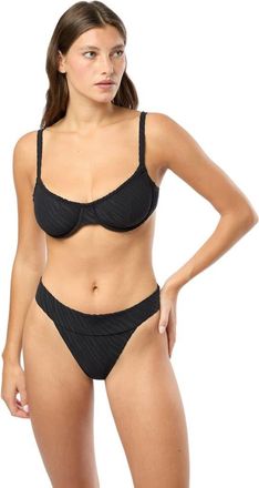 Onia Marilyn Bikini Top in Black at Nordstrom, Size X-Small