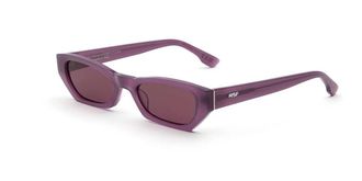 Retro Superfuture AMATA ESTATE MIRTILLO K8X Mens Sunglasses Purple Size 54