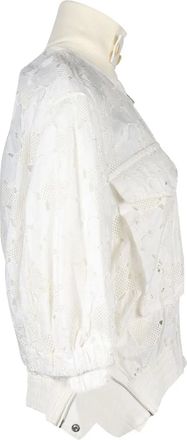 Nike Bomber con pizzo - Bianco