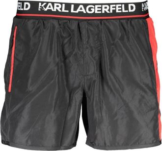 Karl Lagerfeld Uomo, Costumi da bagno, Nero, S, new