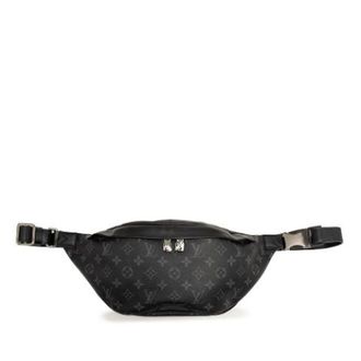 Louis Vuitton Pre-owned Vintage Monogram Eclipse Belt Bag - Dames - Pre-owned - Zwart - Maat: ONE Size Leer