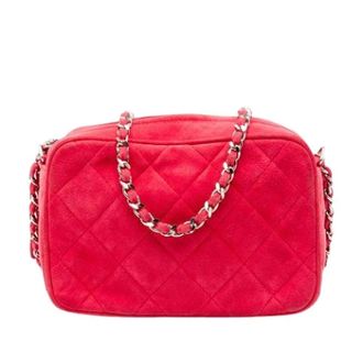 Chanel Pre-owned Vintage Schoudertas - Dames - Pre-owned - Rood - Maat: ONE Size Leer