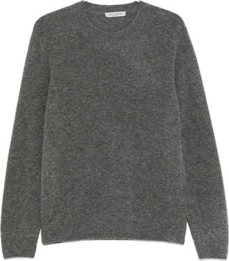 La Fileria Fileria Sweater - Heren - Ronde hals truien - Grijs - M - Truien & Vesten