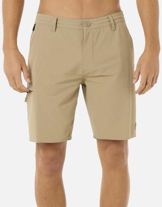 Rip Curl Mens Rip Curl Mens Boardwalk Global Entry Cargo Shorts - Tan - Size: 32/34