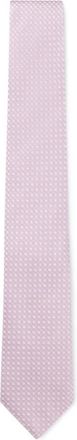 BOSS Jacquard-pattern tie in a silk blend