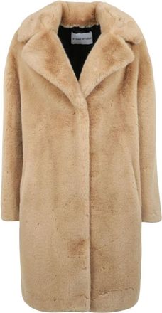 Stand Studio Camille Cocoon Coat - Jackets - Mujer - Beige - M