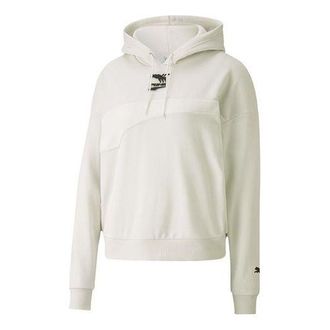 Puma (WMNS) PUMA Evide Hoodie White 599314-05