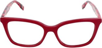 HUGO BOSS Hugo, Glasses, female, Multicolor, Size: ONE SIZE Acetate Cat-Eye Eyeglasses