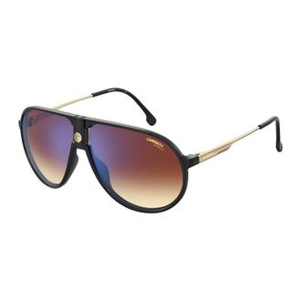 Carrera 1034/S 02M2A8 Black/Gold/Brown Gradient Blue Mirror