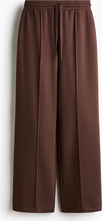 H&M Weite Jogginghose mit Biesenn&auml;hten - Beige