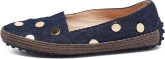 Tod's Ballerine con borchie 2024 - Blu