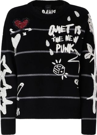 Pinko Pinko, Donna, Maglie, Nero, XS, new