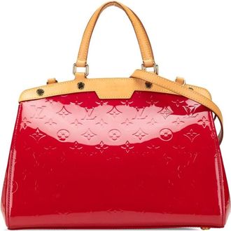 Louis Vuitton Pre-owned Handbags, female, Red, Size: ONE SIZE Pre-owned Patent Leather Handbag