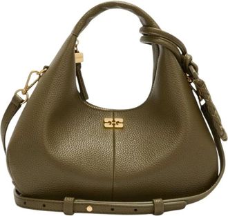 Ganni Donna, Borse, Verde, Taglia unica, new