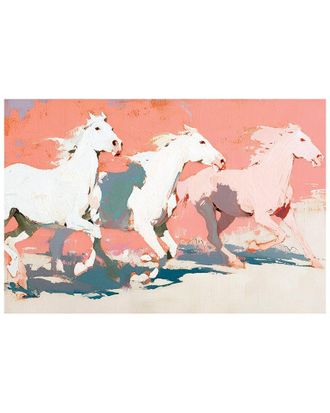 iCanvas Wild Horses II by Treechild Wall Art