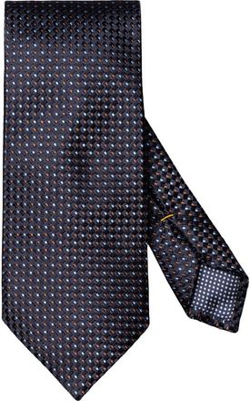 Eton Neat Silk Tie in Navy at Nordstrom
