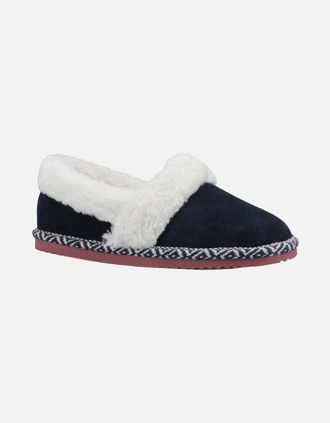 Hush Puppies Womens Ariel Womens Slippers - Navy - Size: 7
