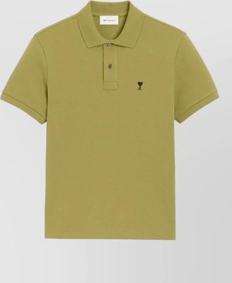 Ami short-sleeve polo shirt