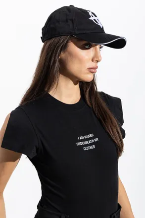 VETEMENTS Baseball Cap With Logo, Unisex, Black
